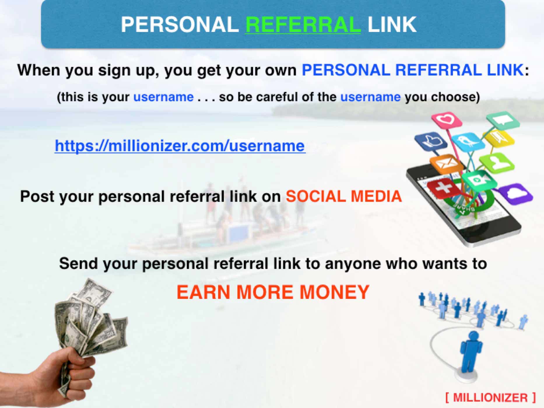 Easy Personal Referral Link